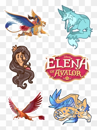 “ My Complete Elena Of Avalor Sticker Sheet I Own A - Elena Of Avalor Coloring Book: Coloring Book Clipart