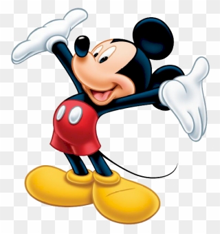 Mickey Mouse Disney - Mickey Mouse High Five Clipart