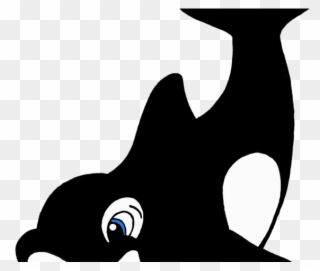 Orca Clipart Jumping - Orca Cartoon Png Transparent Png