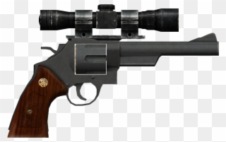 Guns Clipart Magnum - 44 Magnum Revolver - Png Download