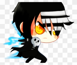 Png Death The Kid Soul Eater Chibi Clipart