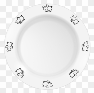 Plate Clipart Png Transparent - Vector Graphics