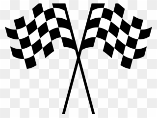 Racer Clipart Transparent - Race Flag No Background - Png Download