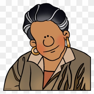 Famous People From Missouri - Maya Angelou Clipart - Png Download