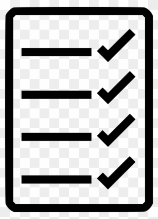 Checklist Png Clipart Computer Icons - Icon Transparent Png