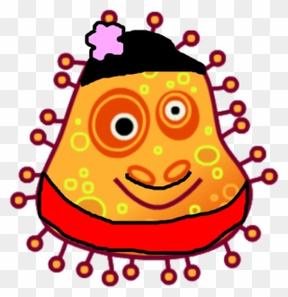Orange Bug Clipart