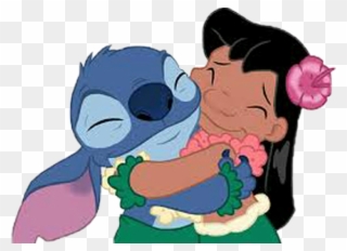 Report Abuse - Lilo Y Stitch Abrazados Gif Clipart