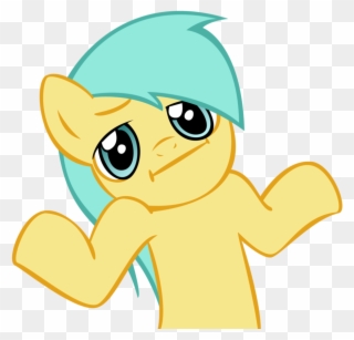**mikeyrulez Rolled A Random Image Posted In Comment - Derpy Hooves Shrug Clipart