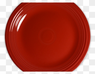 Dinner Plate Clipart Red Plate - Circle - Png Download