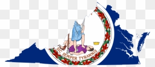 Virginia State Clip Art - Png Download