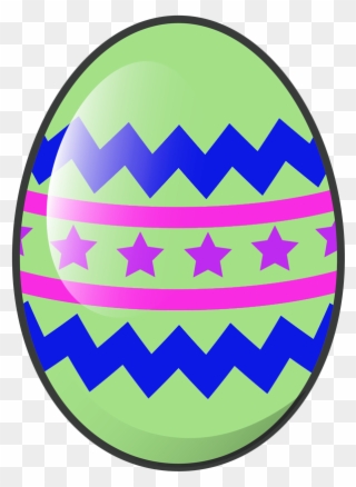 Happy - Easter Egg Clipart