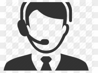 Person Icons Headphone - Customer Service Png Vector Clipart