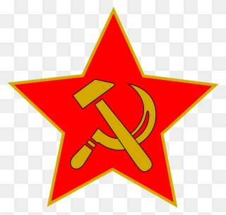 Communist Party Of The Soviet Union Hammer And Sickle - Communist Clipart - Png Download