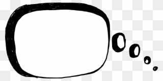 Drawn Goggles Transparent - Speech Bubble Clipart Png