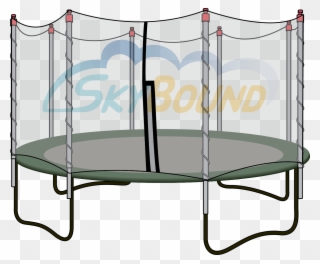 12 Ft Frames - Trampolining Clipart