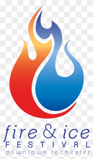 Oakland County, Michigan - Fire Ice Logo Clipart