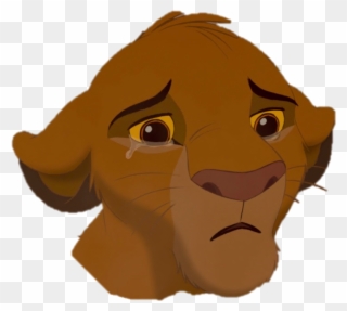 Lion King Simba Sad - Lion King Simbas Head Clipart