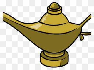 Genie Lamp Clipart Chirag - Aladdin Magic Lamp Clip Art - Png Download