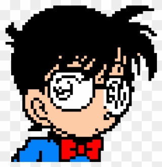 Edogawa Conan - Detective Conan Pixel Art Clipart