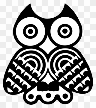 Feathers Eye, Design, Bird, Owl, Style, Wings, Art, - Totem Pole Owl Symbol Clipart