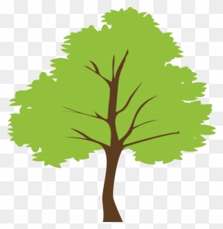 This Product Is Handmade And Uses Renewable Materials - Tree Vector Png Clipart