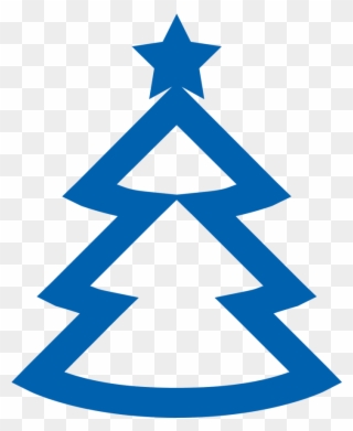 Large Size Of Christmas Tree - Christmas Tree Symbol Black And White Clipart