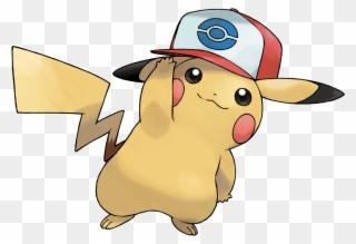 Bulbapedia, The Community-driven Pokémon Encyclopedia - Pikachu With Ash Hat Clipart