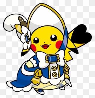 #pikachu #belle #cosplay From The Official Artwork - Pokemon Dream World Pikachu Clipart
