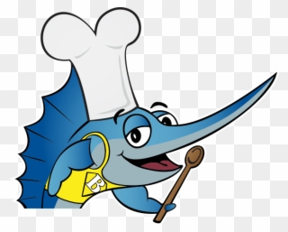 Fish Taco Clipart Fishy - Cartoon Fish Cooking - Png Download
