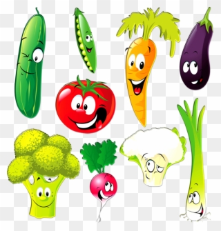 Clipart Free Pin By Nata On - Vegetable Cartoon - Png Download