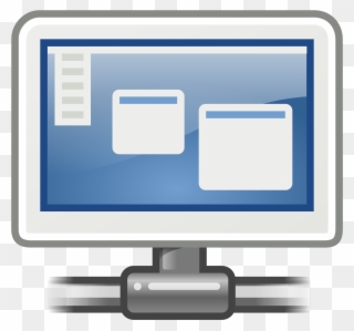 Open - Remote Desktop Icon Png Clipart