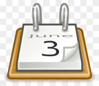 Gnome X Office Calendar - Calendar Clipart