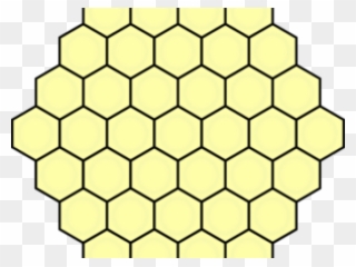 Honeycomb Clipart Sarang - Honeycomb Pattern Vector - Png Download