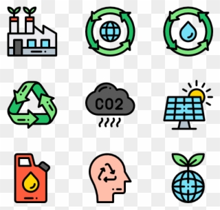 Recycling - Icons Stock Clipart