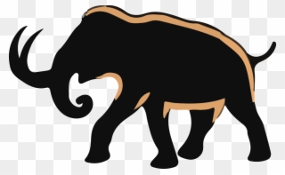 Progress To Date - Mammoth Silhouette Clipart