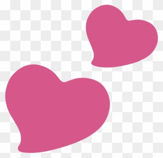 Emoji Heart Png Clipart - Android Heart Emoji Transparent
