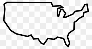 United States Rubber Stamp - Line Art Clipart