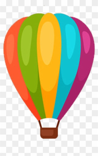 Gas Clipart Air Ballon - Air Balloon Cartoon Png Transparent Png