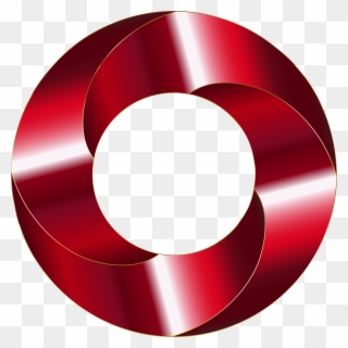 Big Image - Png Red Metal Circle Clipart