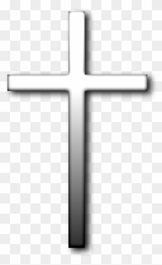 White Cross Png Www Pixshark Com Images Galleries With - Cross Clipart