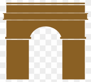 Open - Arc De Triomphe Logo Clipart