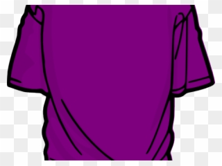 Purple Clipart Tshirt - T Shirt Clip Art - Png Download