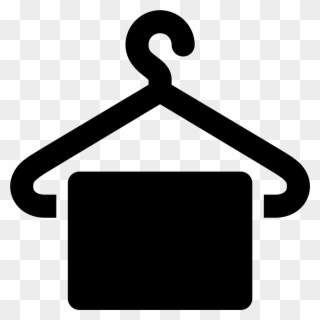 Clothes Clothing Computer Icons Cloakroom Clip Art - Вешалка Иконка - Png Download