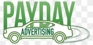 Car Wrap Advertising - Paid Vehicle Advertising Clipart
