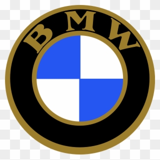 Bmw Emblem Png - Old Bmw Logo Vector Clipart