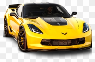 Corvette Clipart Yellow - Corvette Png Transparent Png