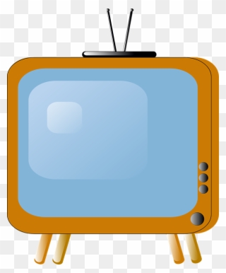 Antenna Clipart Old Tv - Tv Clip Art - Png Download