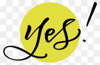 It's Business Time - Its A Yes Lettering Clipart
