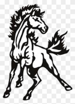Mustang Clipart Pride - Davis County Mustangs Logo - Png Download