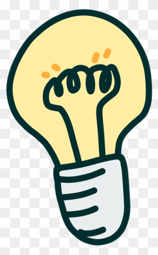 Idea Clipart Lamp - Light Idea - Png Download